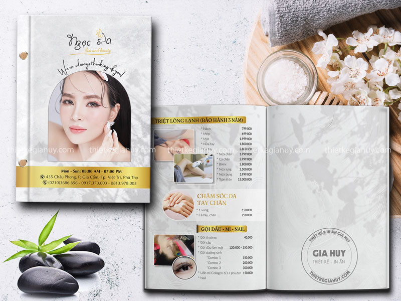 in menu spa