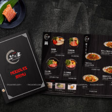 In Menu Bìa Cứng Tại Xưởng: Carton Lạnh Bền Đẹp, Cán Màng Chống Nước