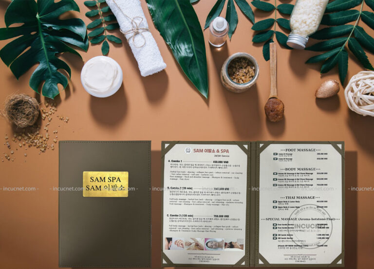 999+ Mẫu In Menu Spa Sang Trọng Và Bền Đẹp - In cực nét