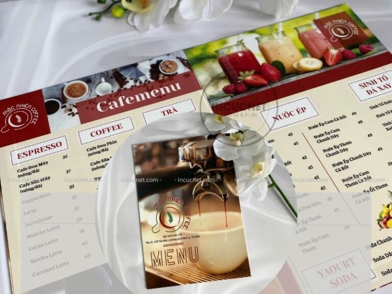Top 55+ mẫu menu độc lạ, đa dạng phong cách - In cực nét
