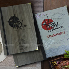 Mẫu menu gỗ sang trọng và chuyên nghiệp Mẫu menu gỗ sang trọng và chuyên nghiệp