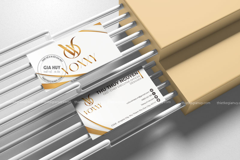 elegant business card visit