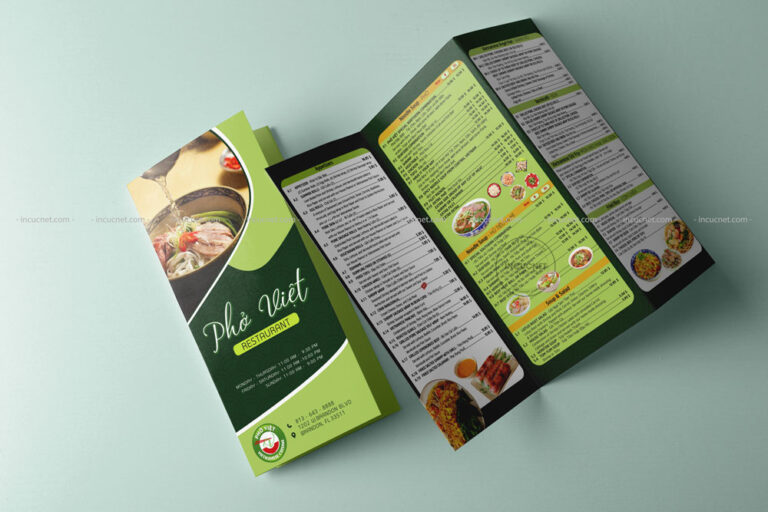 Tổng hợp 100+ mẫu menu nhà hàng đẹp nhất 2026 - In cực nét