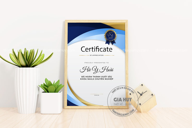 mau giay chung nhạn don gian dep