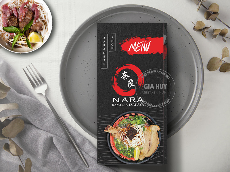 menu nha hang nhat doc dao