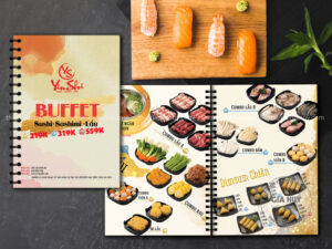menu nha hang sushi