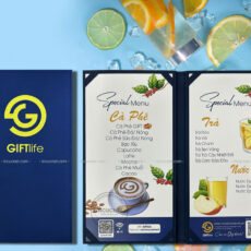Thiết Kế Menu Cafe Với Đầy Đủ Các Thức Uống