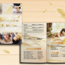 999+ Mẫu In Menu Spa Sang Trọng Và Bền Đẹp