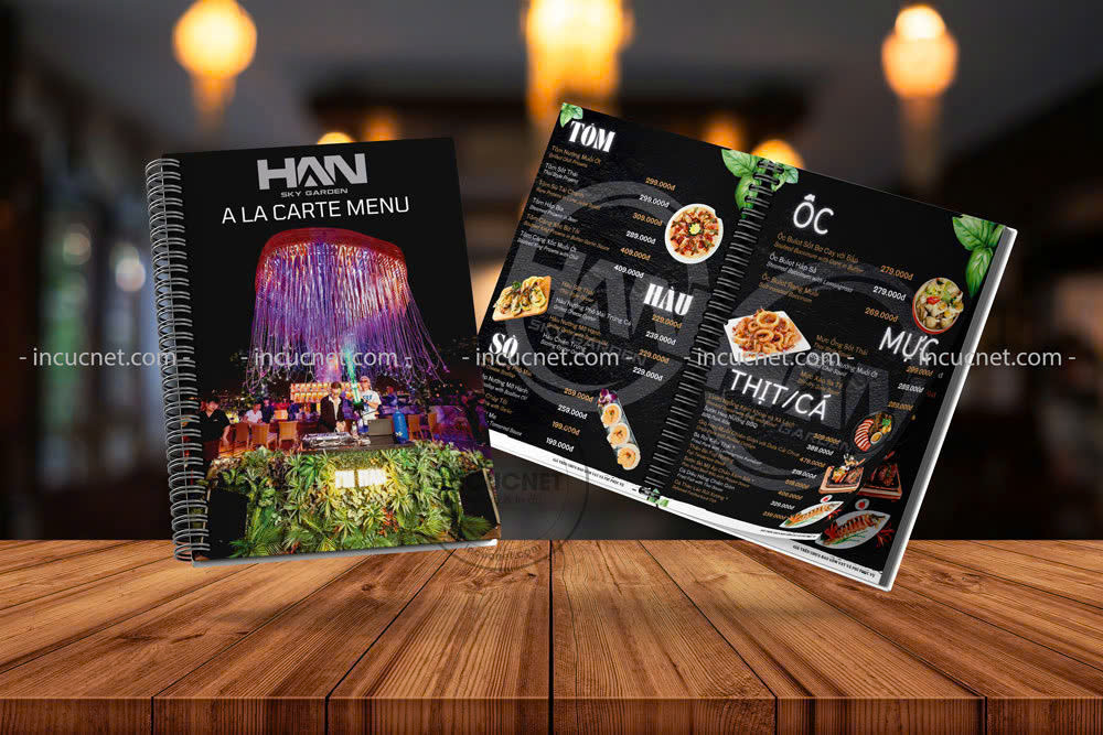 Menu nen den an du