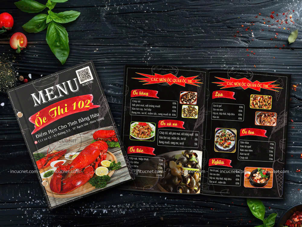 Menu nen den bi an
