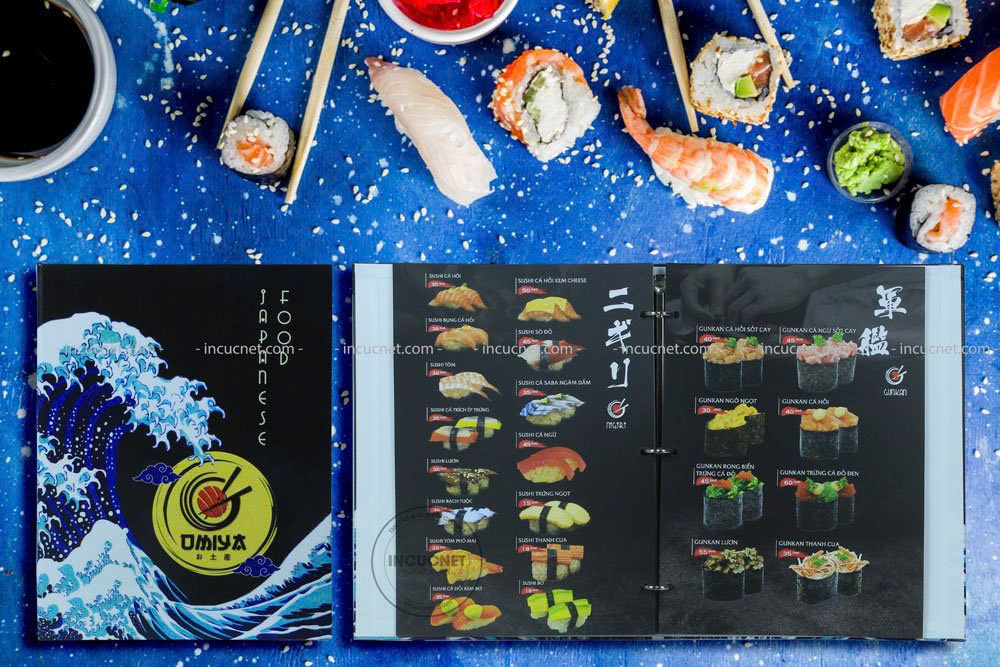 Menu nen den ca tinh