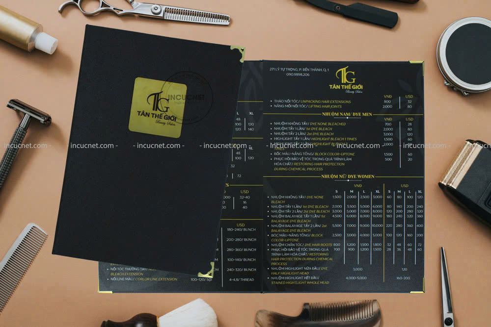 Menu nen den huyen bi