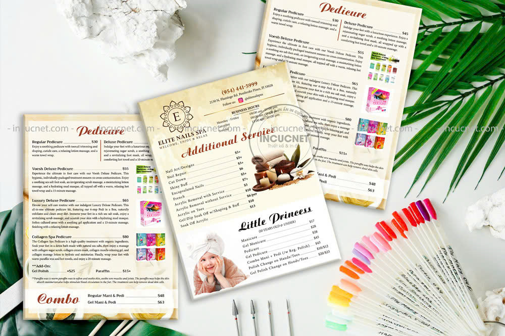 thiet ke bang gia nails spa dep