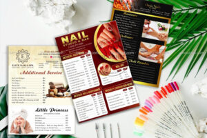 thiet ke bang gia nails spa khac biet