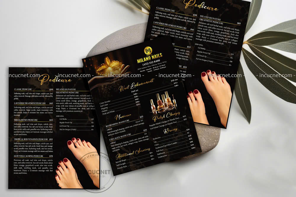 thiet ke bang gia nails spa ro rang