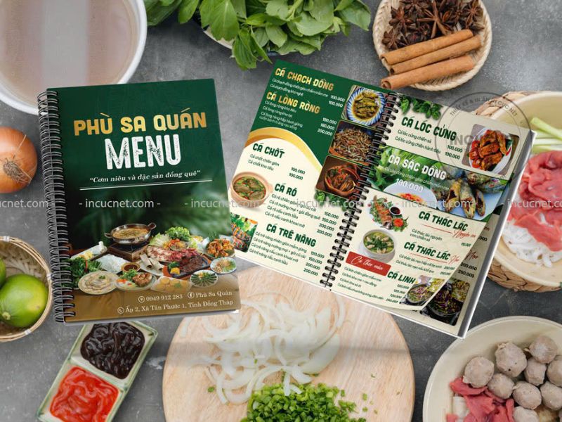 menu cơm niêu sang trọng hấp dẫn thực khách