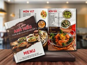 menu quán anh hiếu